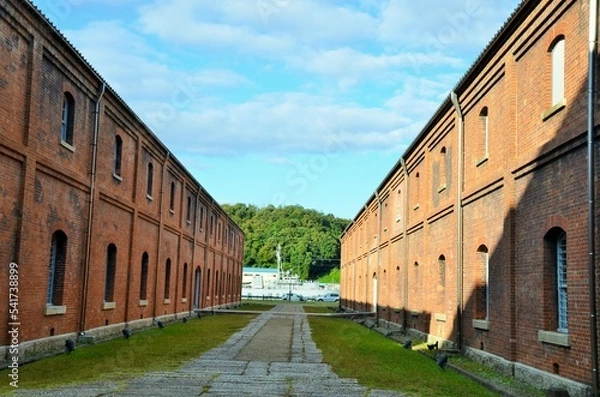 Fototapeta 舞鶴赤れんがパーク 赤れんが4・3号棟