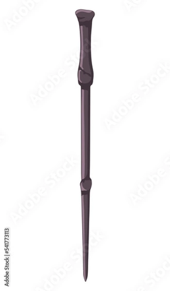 Obraz Symbol the magic wand from the book about Harry Potter . Vector illustration for great design for cards, tags and any purpose.