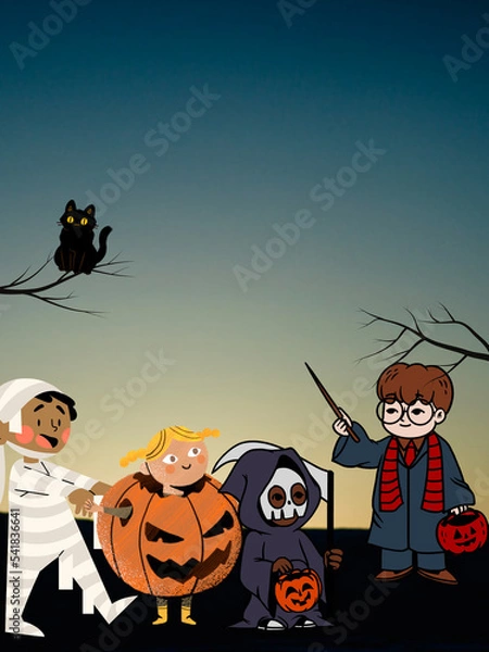 Obraz Halloween design