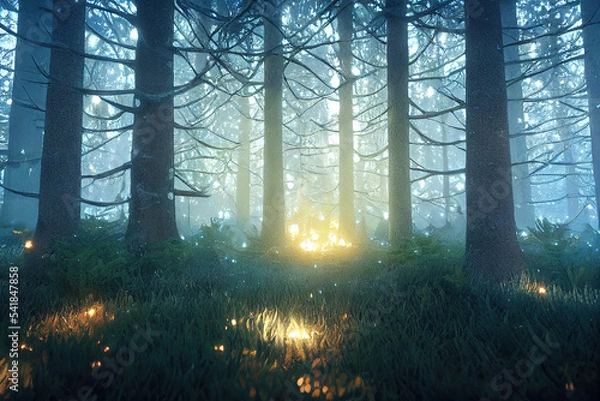 Obraz foret de noël 