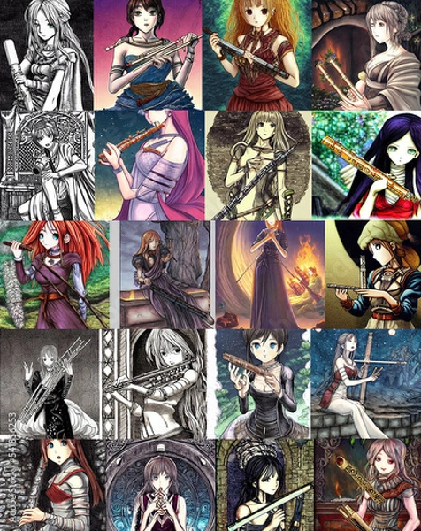 Obraz Marionette with Flirty Wings