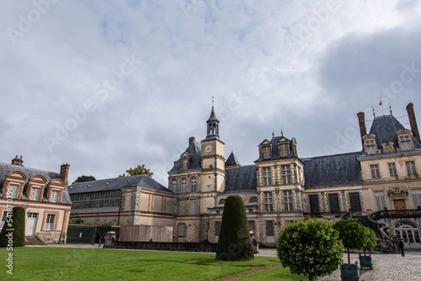 Fototapeta 프랑스 퐁텐블로성 여행