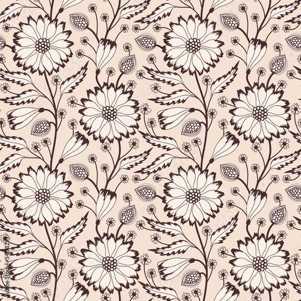 Obraz Seamless floral pattern