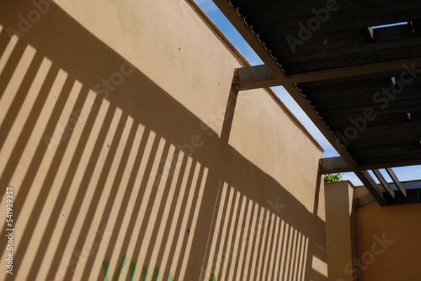 Fototapeta shadows on a wall