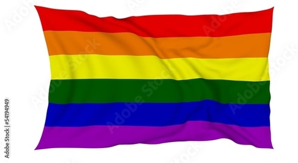 Obraz LGBT rainbow flag