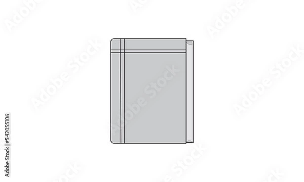 Obraz Book icon vector illustration on white background