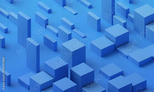 Fototapeta Abstract 3D Render