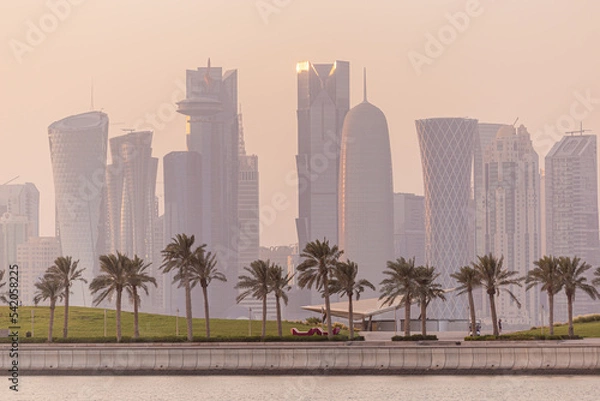 Fototapeta Doha Skyline