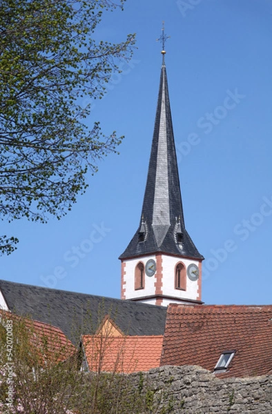 Fototapeta Kirche St. Sebastian in Sulzfeld am Main