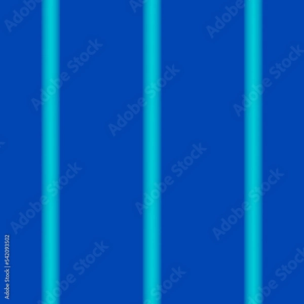 Fototapeta 3 Thin Cyan Lightening Stripes on Dark Blue Background