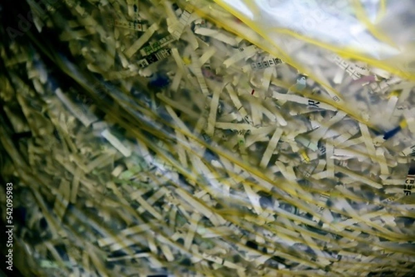 Obraz シュレッター屑