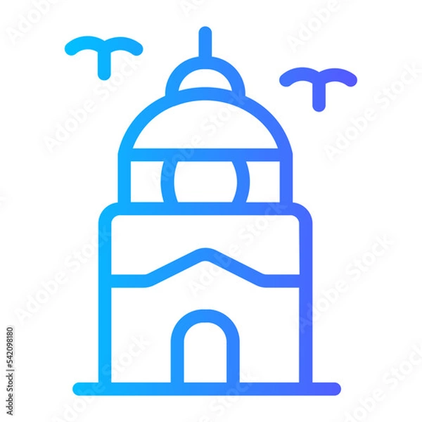 Fototapeta Line Flaticon gradient icon