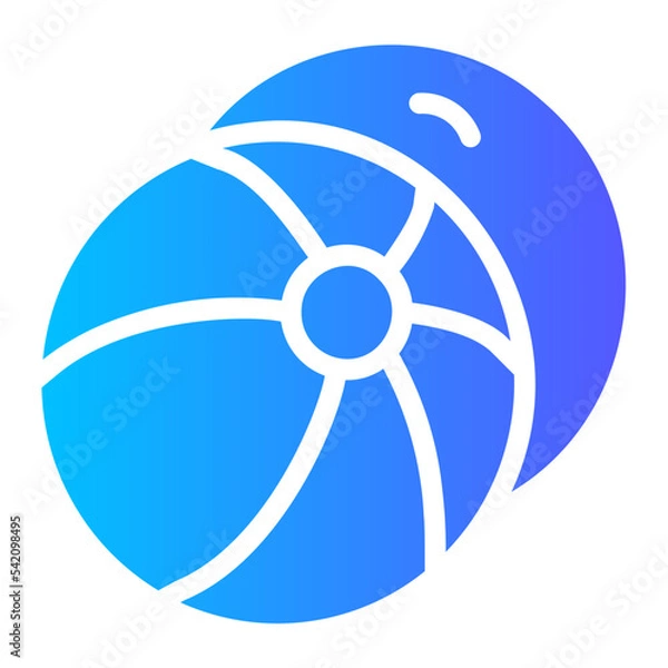 Fototapeta Flat Flaticon gradient icon