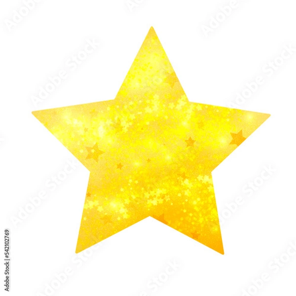 Obraz かわいい星の挿絵イラスト