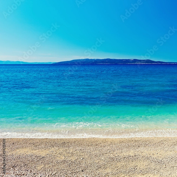 Obraz Amazing sea bay background