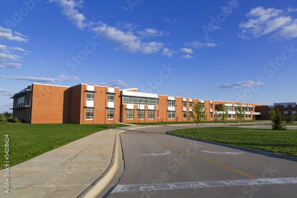 Fototapeta school building