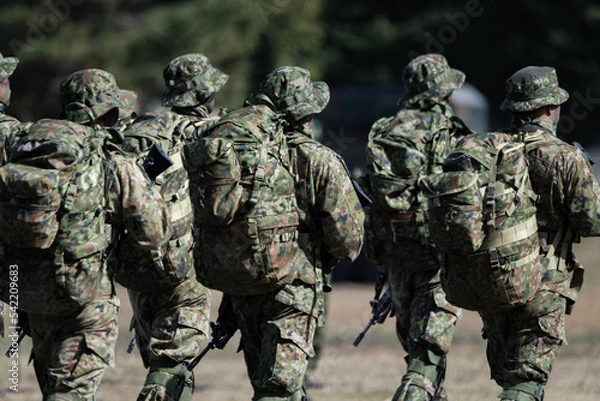 Obraz 武装したレンジャー隊員（JGSDF army ranger）
