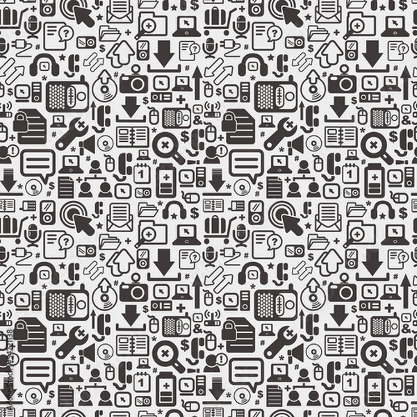 Fototapeta seamless web pattern