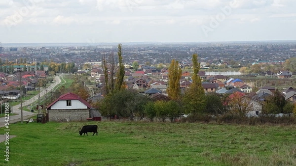 Fototapeta view from the castle