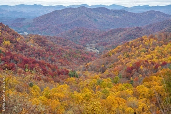 Obraz fall in the mountains