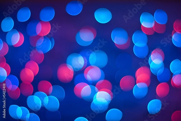 Fototapeta Defocused lights.