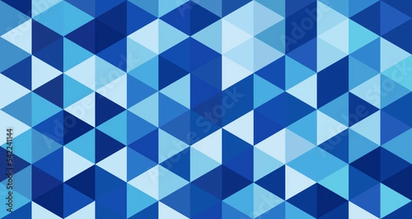 Fototapeta Abstract colors polygon background design