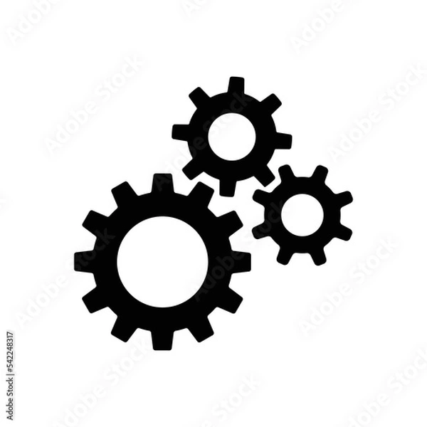 Obraz gear icon design vector template