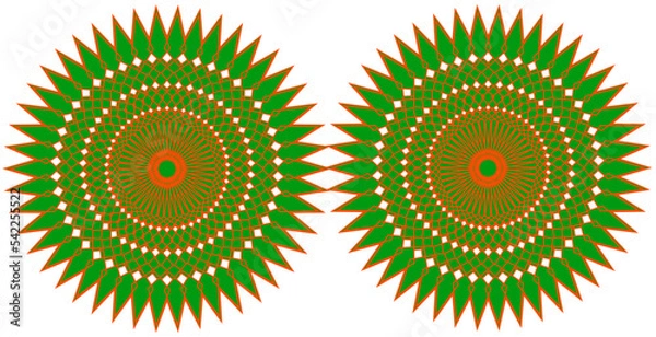 Fototapeta Ornamental luxury mandala pattern, indian mandala design vector art, mandala pattern #SHOHOZ_Graphics