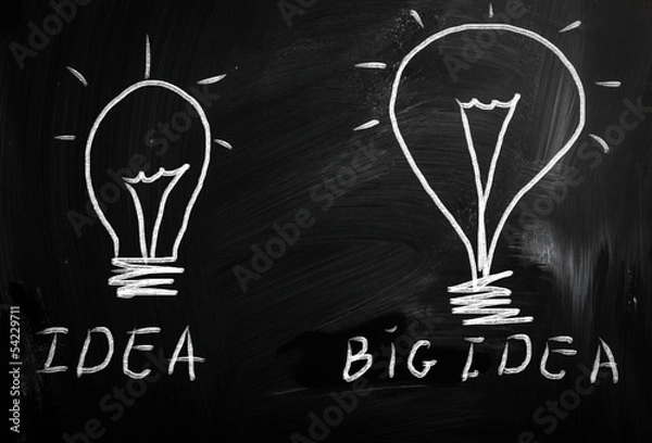 Fototapeta Big Idea