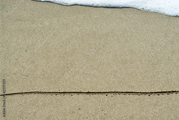 Obraz Line in the sand.