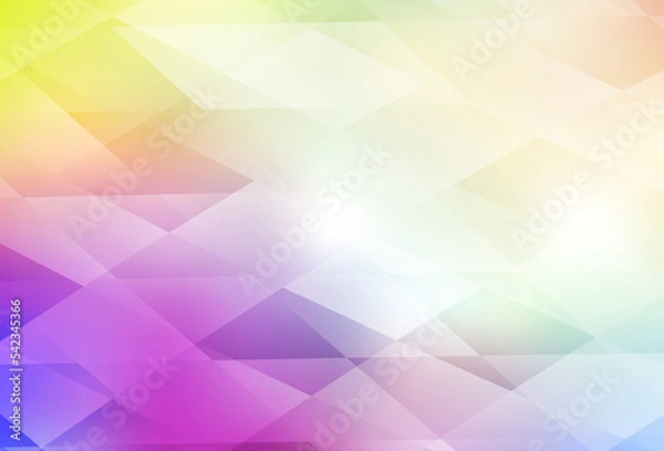 Obraz Light Multicolor vector texture in rectangular style.
