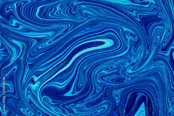 Obraz abstract blue background with waves