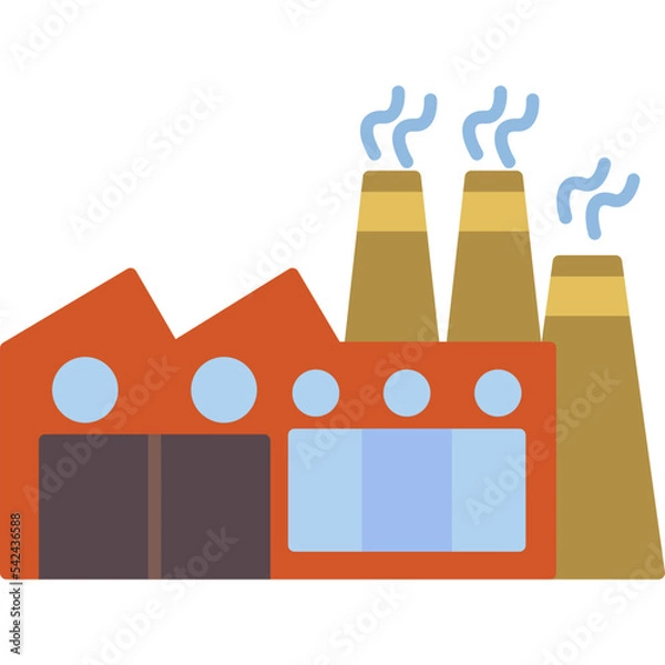 Fototapeta Factory Icon