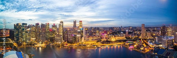 Obraz Singapore Skyline