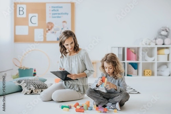 Obraz Zabawa z zabawkami