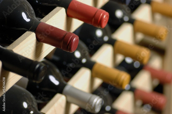 Obraz Wine bottles