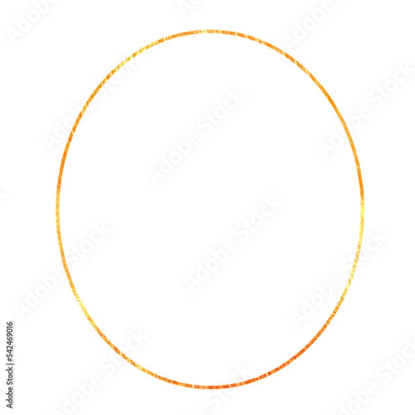 Obraz gold frame, geometry png, design element for invitations, logos, social media . Design frames png. Frames on an isolated transparent background.
