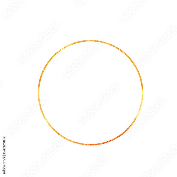 Obraz gold frame, geometry png, design element for invitations, logos, social media . Design frames png. Frames on an isolated transparent background.