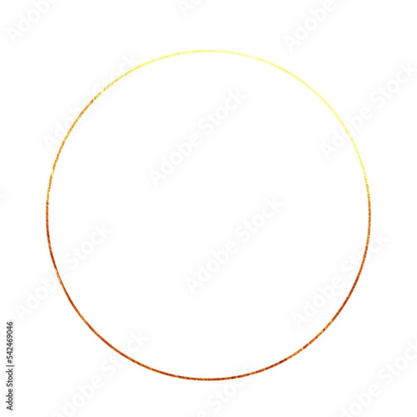 Obraz gold frame, geometry png, design element for invitations, logos, social media . Design frames png. Frames on an isolated transparent background.