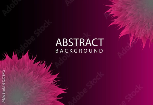 Obraz abstract background with flowers