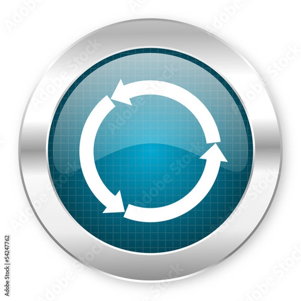 Fototapeta refresh icon