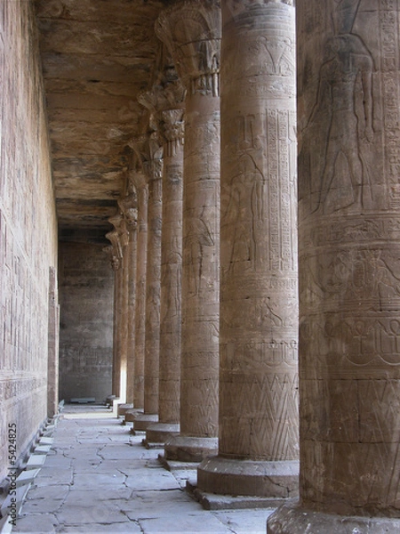 Fototapeta Świątynia Edfu (Świątynia Horusa). Egipt