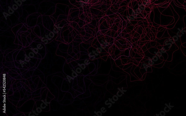 Obraz Dark Purple, Pink vector texture with abstract forms.
