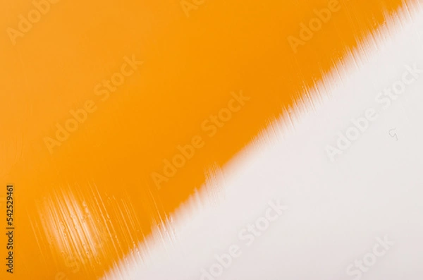 Obraz White and yellow colors paper texture background. Motion blur texture background. Place for text. Abstract rain lines. White and yellow abstract pattern.