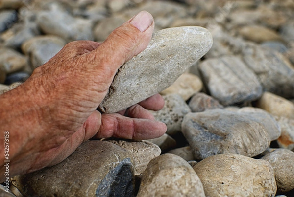 Obraz Turning over stones.