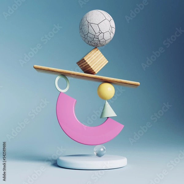 Fototapeta Stability plan