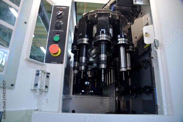 Fototapeta 最新の工作機械