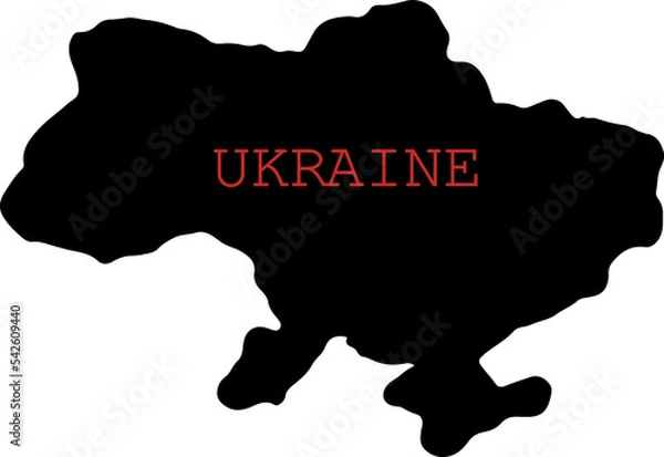 Obraz Map Ukraine