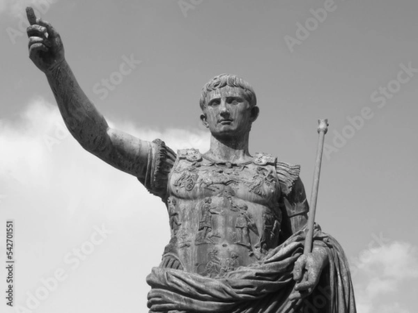 Obraz Statue de l'empereur Auguste, Rome