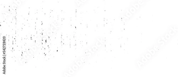 Fototapeta Rough black and white texture vector. Distressed overlay texture. Grunge background. Abstract textured effect. Vector Illustration. Black isolated on white background. EPS10